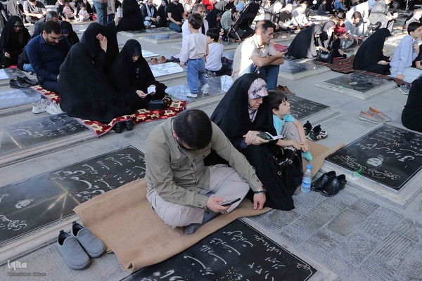 مراسم پرفیض دعای عرفه در تبریز