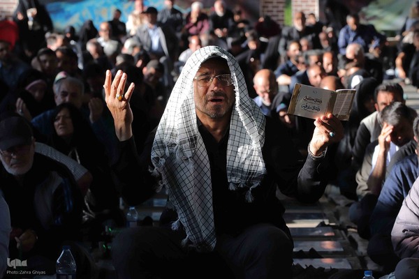 مراسم پرفیض دعای عرفه در تبریز