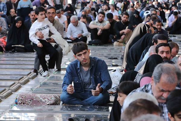 مراسم پرفیض دعای عرفه در تبریز