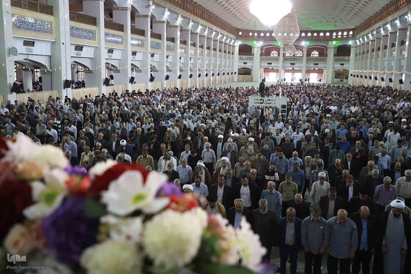 اقامه نماز عید قربان در تبریز