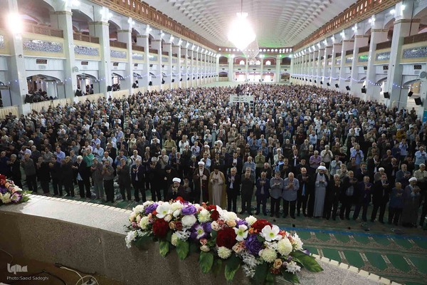 اقامه نماز عید قربان در تبریز