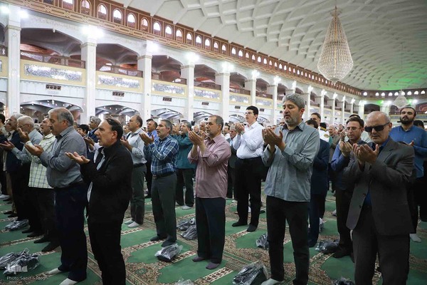 اقامه نماز عید قربان در تبریز