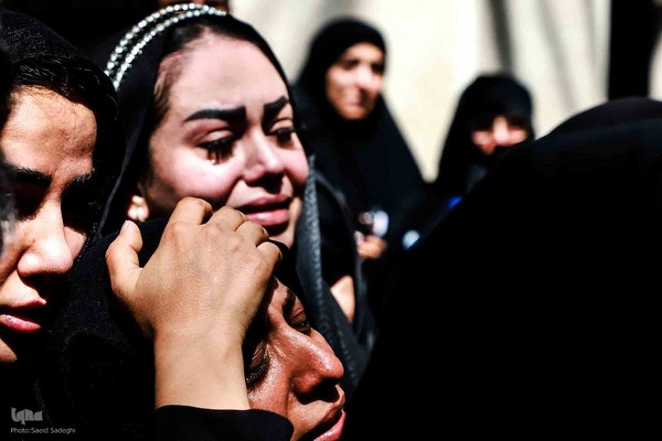 تشییع و تدفین پیکر شهدای تجاوز رژیم صهیونیستی در گلزار شهدای تبریز