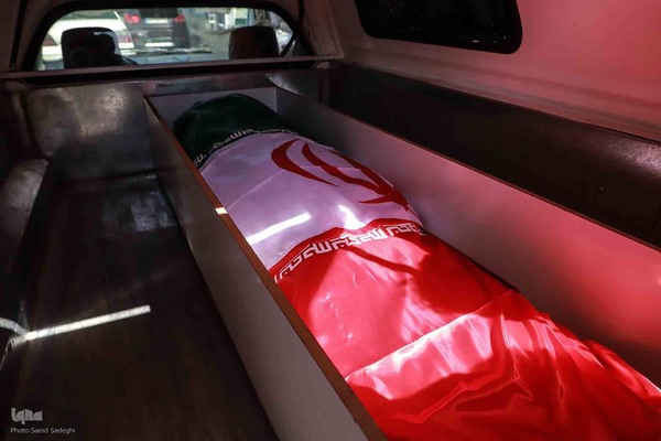 تشییع و تدفین پیکر شهدای تجاوز رژیم صهیونیستی در گلزار شهدای تبریز