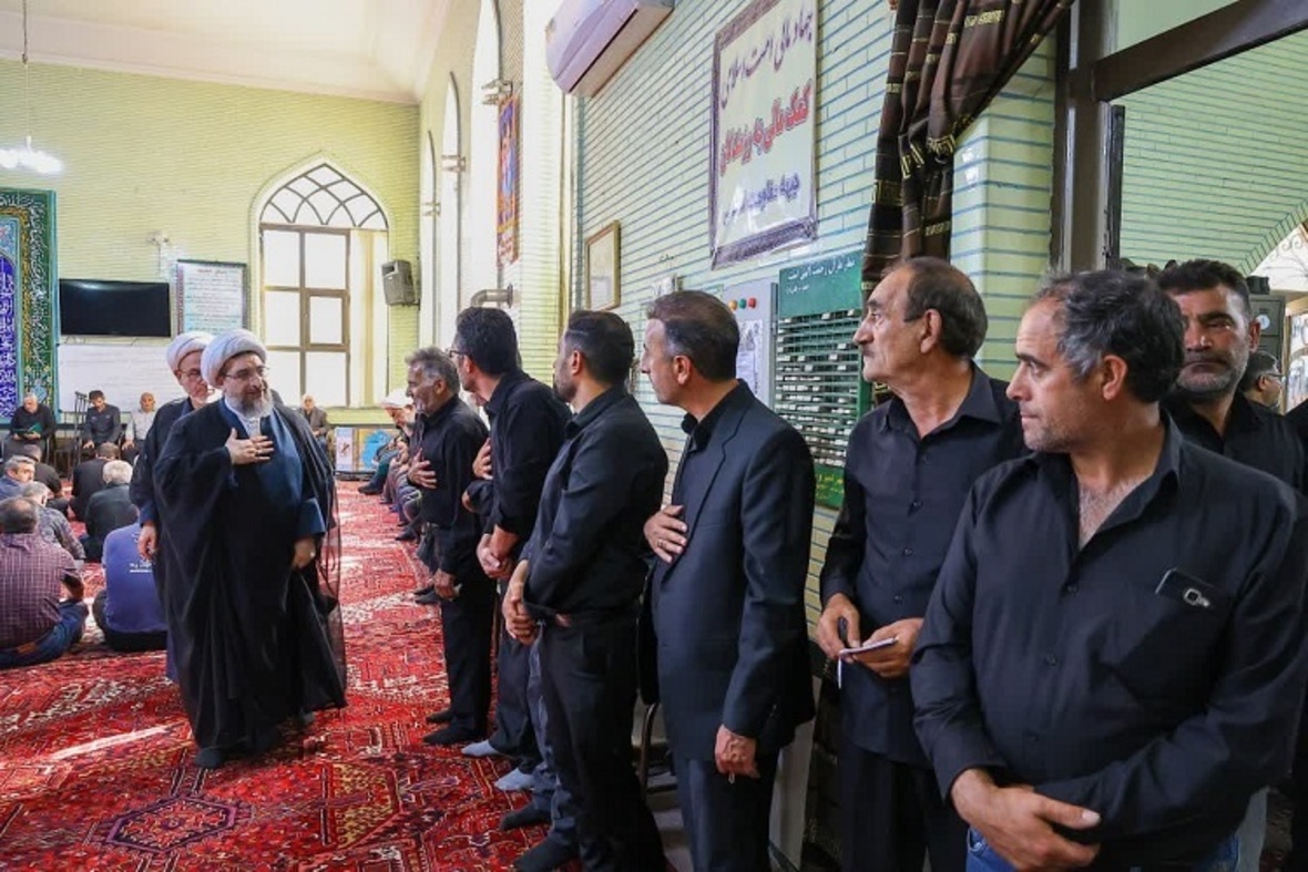 مراسم شام غریبان شهدای مدافعین امنیت