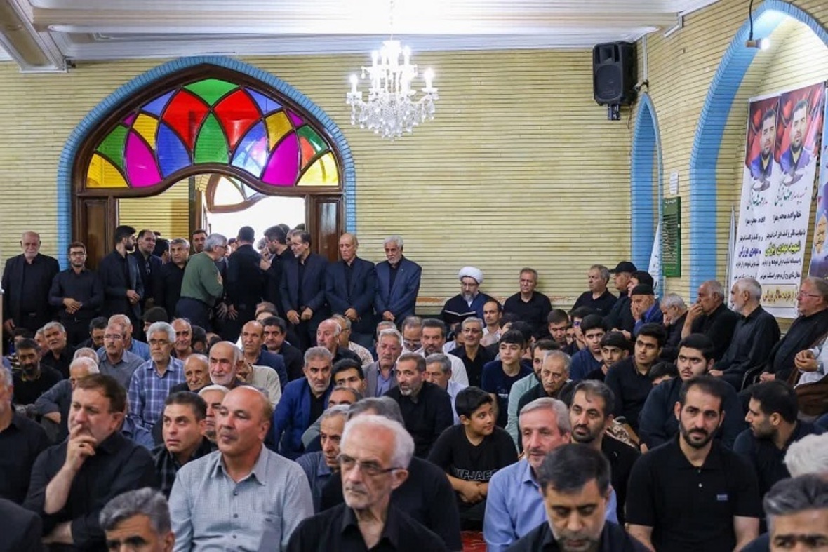 مراسم شام غریبان شهدای مدافعین امنیت