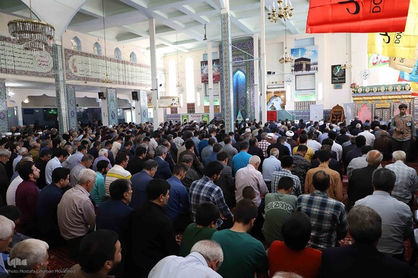 حضور پرشور مردم شهرستان اهر در راهپیمایی جمعه خشم و نصر 