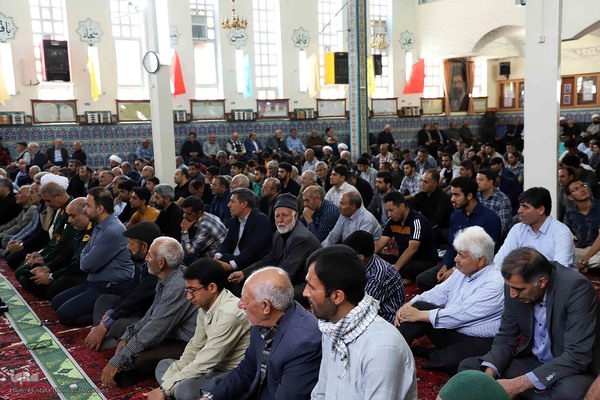 حضور پرشور مردم شهرستان اهر در راهپیمایی جمعه خشم و نصر 