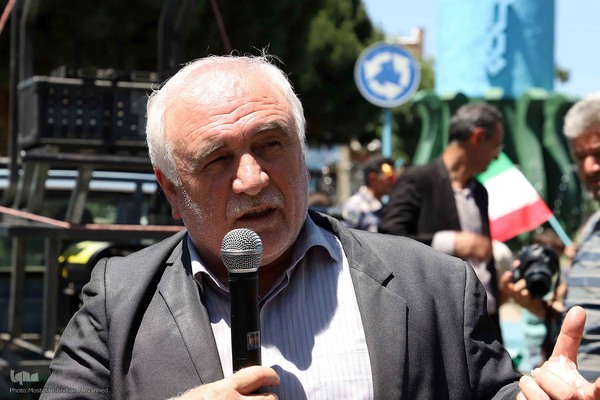 گزارش تصویری: حضور پرشور مردم شهرستان اهر در راهپیمایی جمعه خشم و نصر