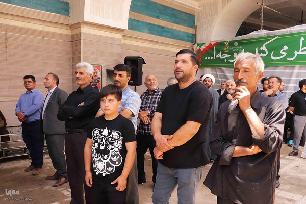 تشییع پیکر دو شهید قرآن آموز در تبریز