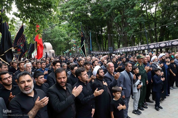 تجمع بزرگ عزاداران حسینی در شهرستان اهر