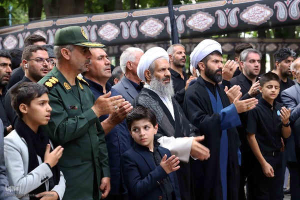 تجمع بزرگ عزاداران حسینی در شهرستان اهر