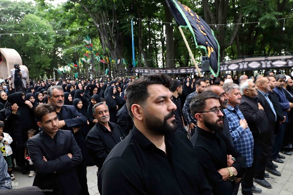 تجمع بزرگ عزاداران حسینی در شهرستان اهر