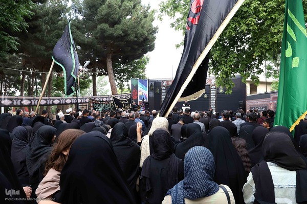 تجمع بزرگ عزاداران حسینی در شهرستان اهر