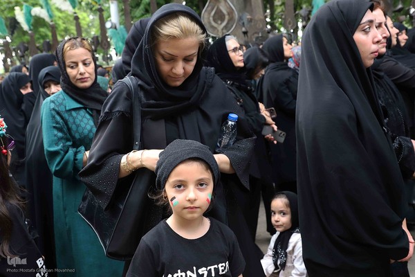 تجمع بزرگ عزاداران حسینی در شهرستان اهر