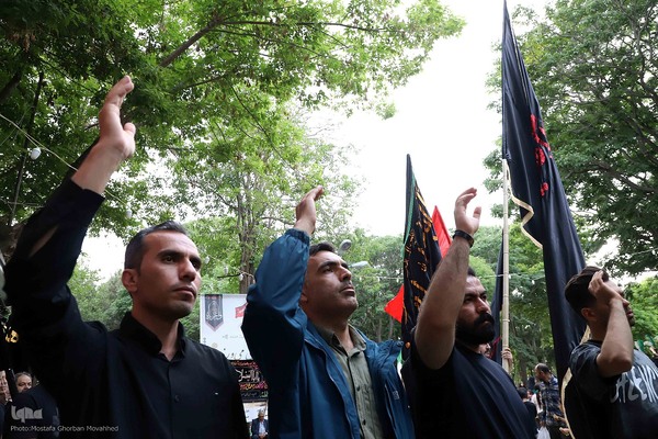 تجمع بزرگ عزاداران حسینی در شهرستان اهر