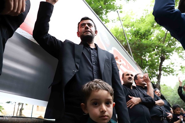 تجمع بزرگ عزاداران حسینی در شهرستان اهر