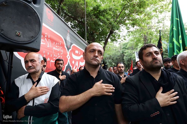 تجمع بزرگ عزاداران حسینی در شهرستان اهر