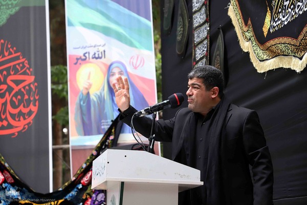 تجمع بزرگ عزاداران حسینی در شهرستان اهر