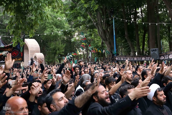 تجمع بزرگ عزاداران حسینی در شهرستان اهر
