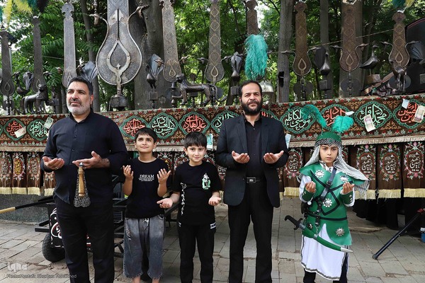 تجمع بزرگ عزاداران حسینی در شهرستان اهر