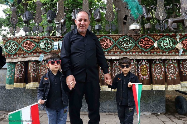 تجمع بزرگ عزاداران حسینی در شهرستان اهر