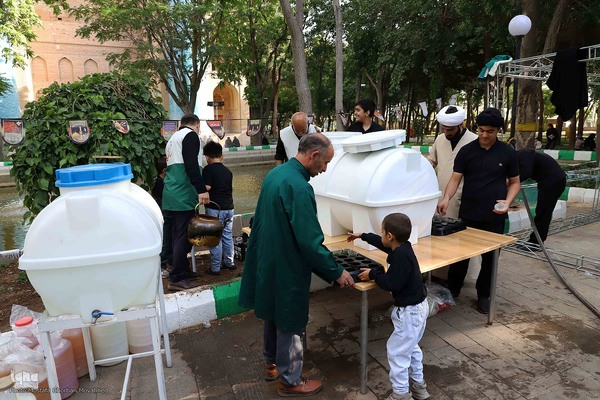 تجمع بزرگ عزاداران حسینی در شهرستان اهر