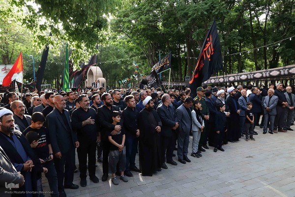 تجمع بزرگ عزاداران حسینی در شهرستان اهر