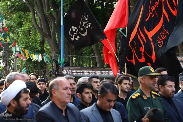 تجمع بزرگ عزاداران حسینی در شهرستان اهر