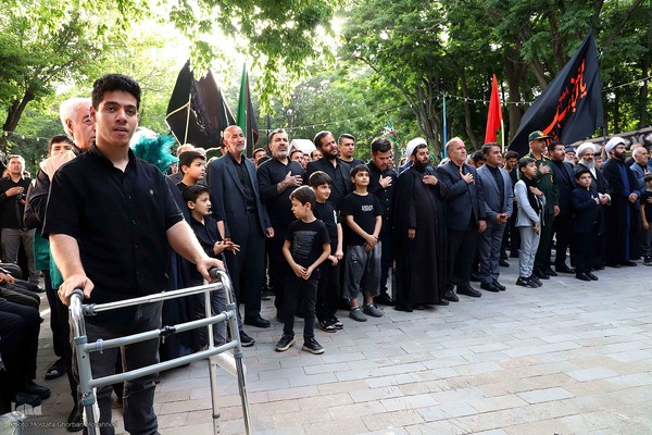 تجمع بزرگ عزاداران حسینی در شهرستان اهر