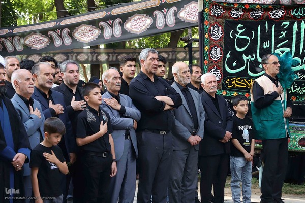 تجمع بزرگ عزاداران حسینی در شهرستان اهر