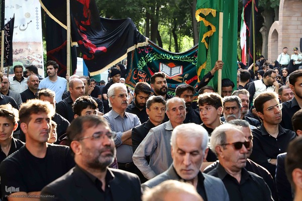 تجمع بزرگ عزاداران حسینی در شهرستان اهر