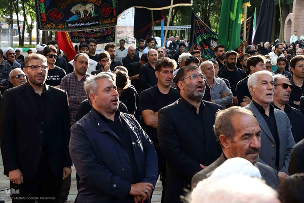 تجمع بزرگ عزاداران حسینی در شهرستان اهر