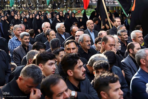 تجمع بزرگ عزاداران حسینی در شهرستان اهر