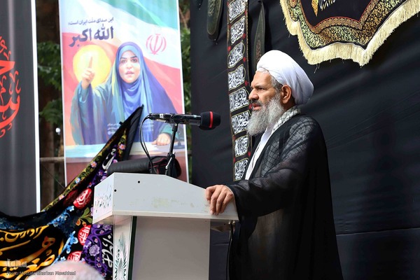 تجمع بزرگ عزاداران حسینی در شهرستان اهر