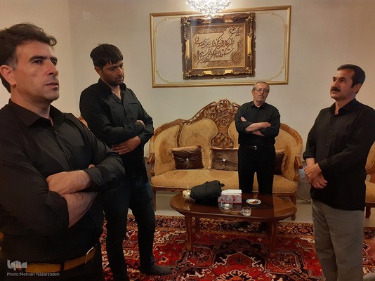 حال و هوای شب های محرم در هیات های عزاداری حضرت امام حسین (ع) در اهر