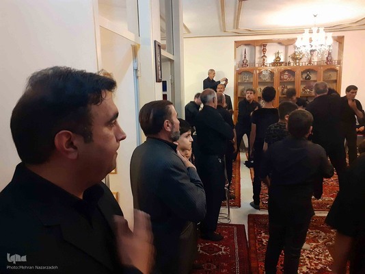 حال و هوای شب های محرم در هیات های عزاداری حضرت امام حسین (ع) در اهر