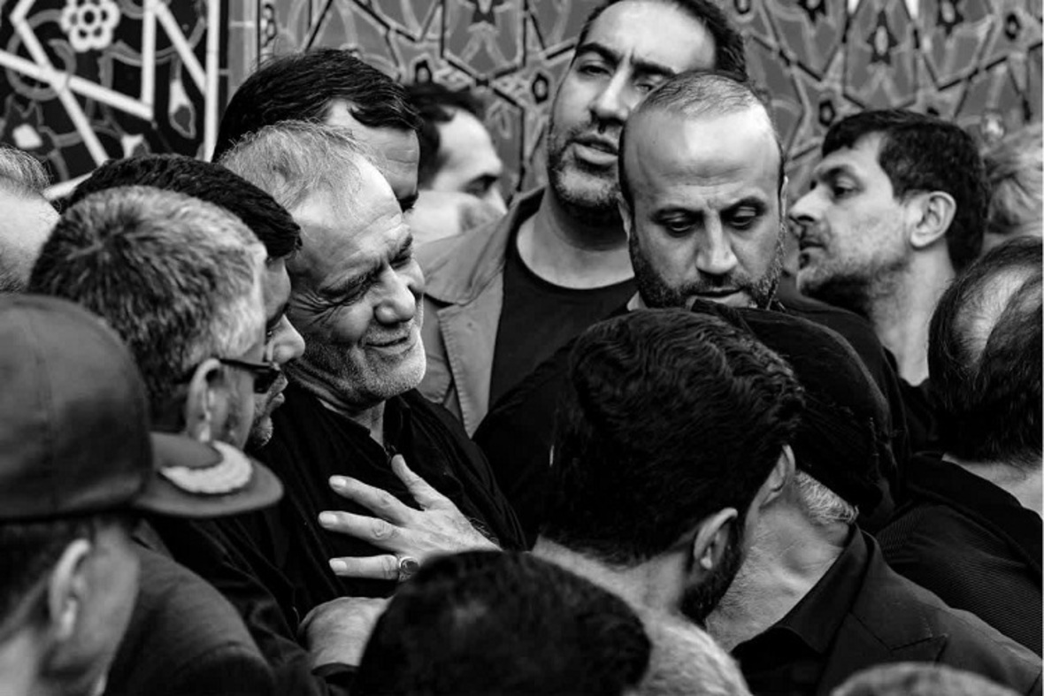 حضور رئیس جمهور در عزاداری تاسوعای حسینی در تبریز