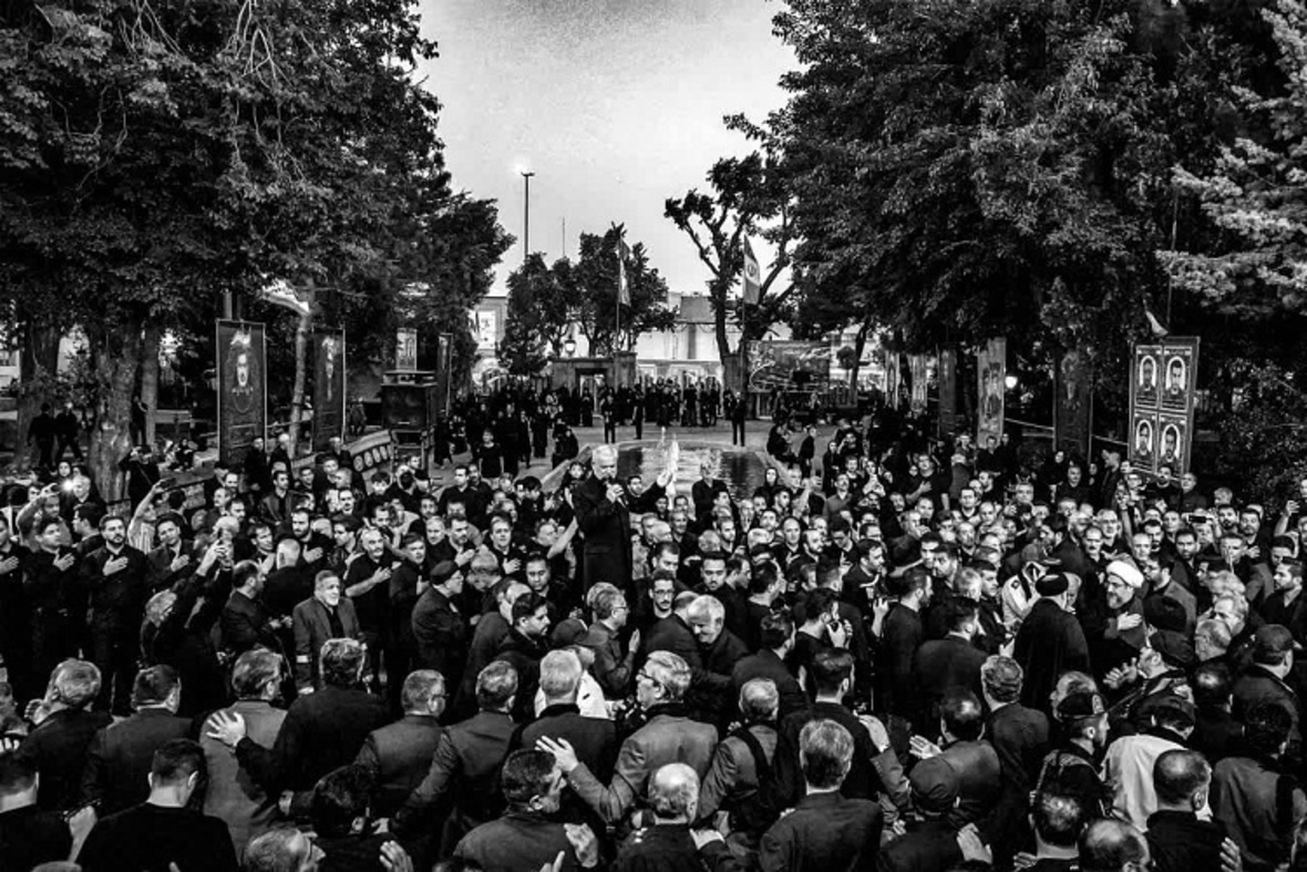 حضور رئیس جمهور در عزاداری تاسوعای حسینی در تبریز