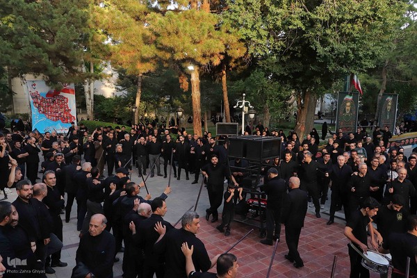 عژاداری تاسوعای حسینی با حضور رئیس جمهور در تبریز