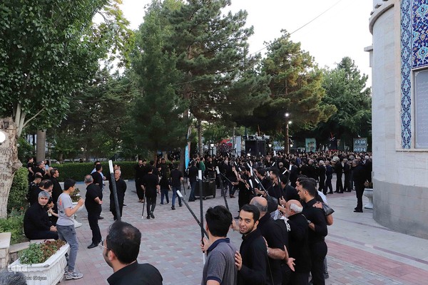 عژاداری تاسوعای حسینی با حضور رئیس جمهور در تبریز