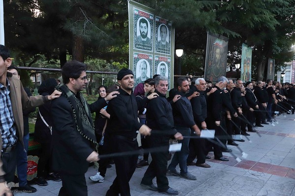 عژاداری تاسوعای حسینی با حضور رئیس جمهور در تبریز