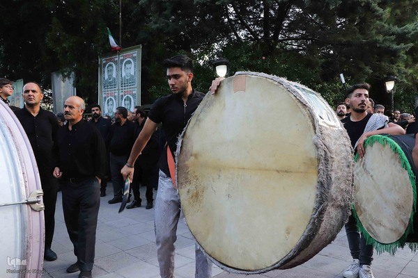 عژاداری تاسوعای حسینی با حضور رئیس جمهور در تبریز