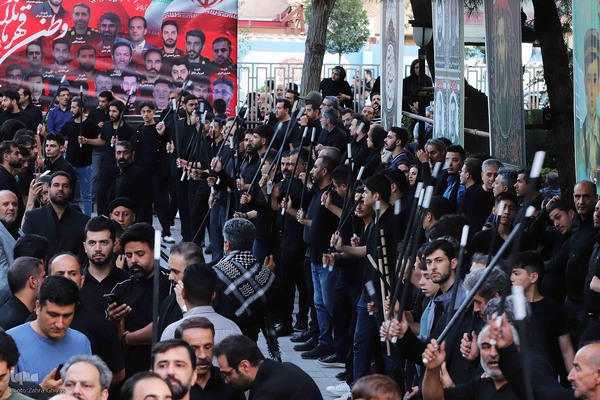 عژاداری تاسوعای حسینی با حضور رئیس جمهور در تبریز