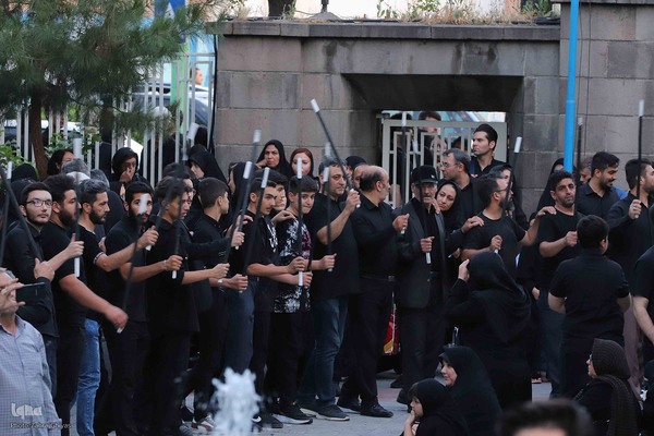 عژاداری تاسوعای حسینی با حضور رئیس جمهور در تبریز