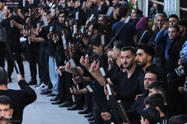 عژاداری تاسوعای حسینی با حضور رئیس جمهور در تبریز