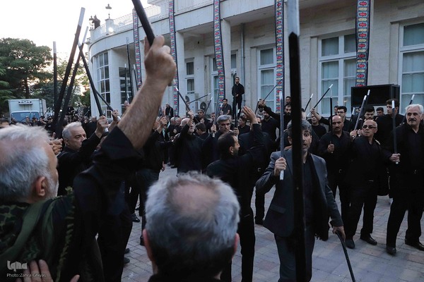 عژاداری تاسوعای حسینی با حضور رئیس جمهور در تبریز