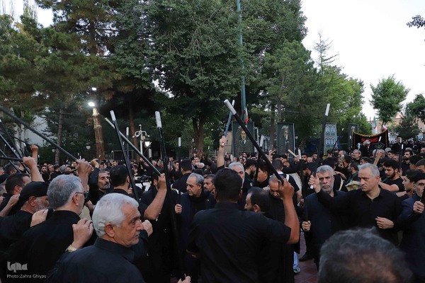 عژاداری تاسوعای حسینی با حضور رئیس جمهور در تبریز