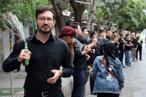 مراسم عزاداری عاشورای حسینی در شهرستان اهر