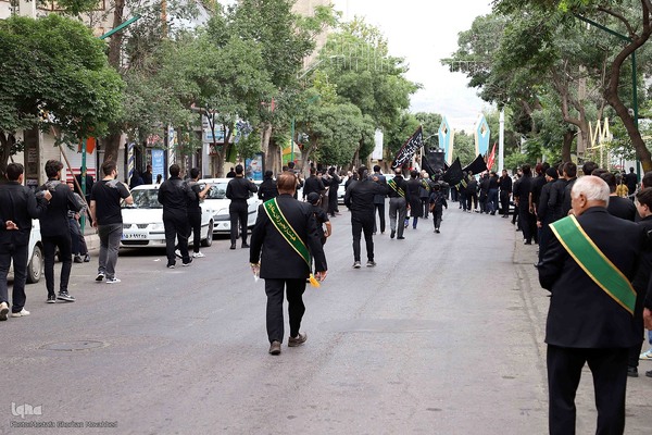 مراسم عزاداری عاشورای حسینی در شهرستان اهر